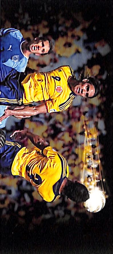 2014 Prizm World Cup Radamel Falcao Aerial Assault Red Yellow Pulsar #5 Colombia