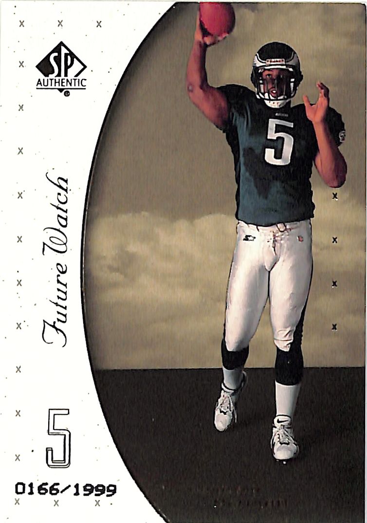 1999 Upper Deck Donovan McNabb Future Watch Rookie RC /1999 Eagles