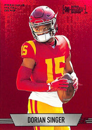 2024 Metal Universe Champions Dorian Singer Rookie Red Precious Metal Gems /100