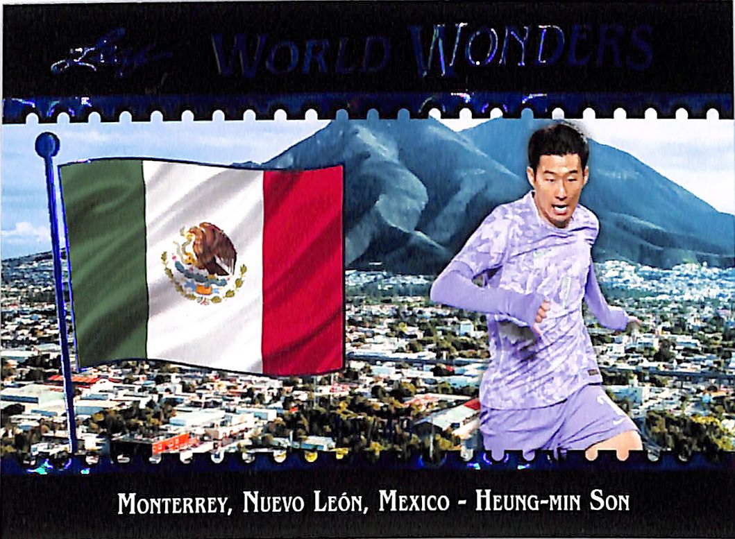 2026 Leaf World Wonders Heung-Min Son Blue /49 South Korea
