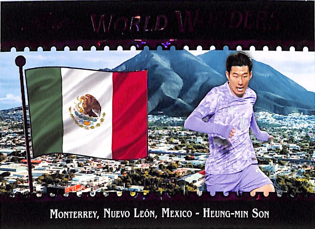 2026 Leaf World Wonders Heung-Min Son Pink /25 South Korea