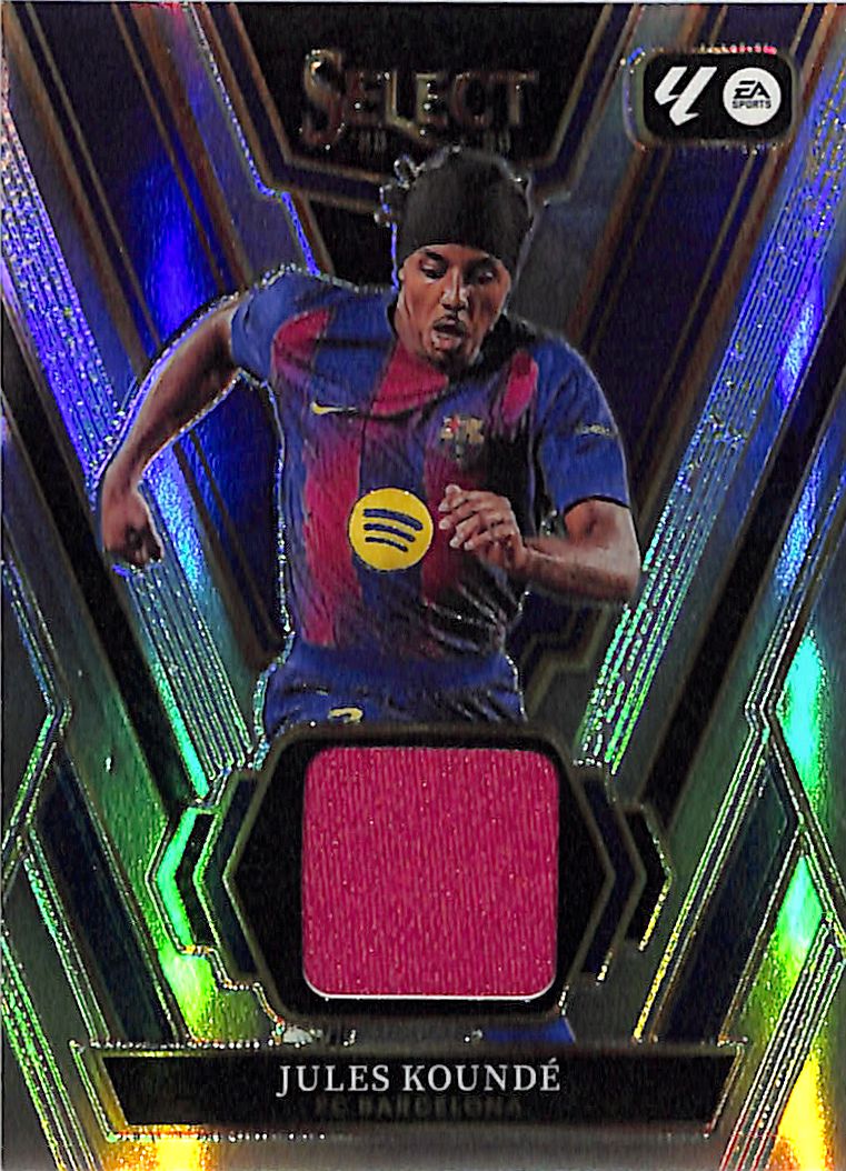 2025-26 Select La Liga Jules Kounde Jersey Patch Barcelona