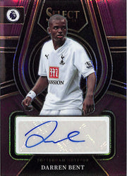 2022-23 Select Premier League Darren Bent Auto Autograph Purple /49 Tottenham