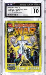 2023 Infinity War '92 UD Infinity Trilogy Comic Covers #CC-11 CGC Gem Mint 10