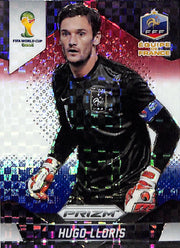 2014 Prizm World Cup Hugo Lloris Red White Blue Power Plaid #75 France