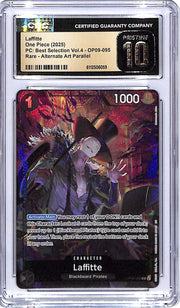 one Piece PD Best Selection Vol 4 OP09 Laffitte Alternate Art 095 CGC 10 Pristine