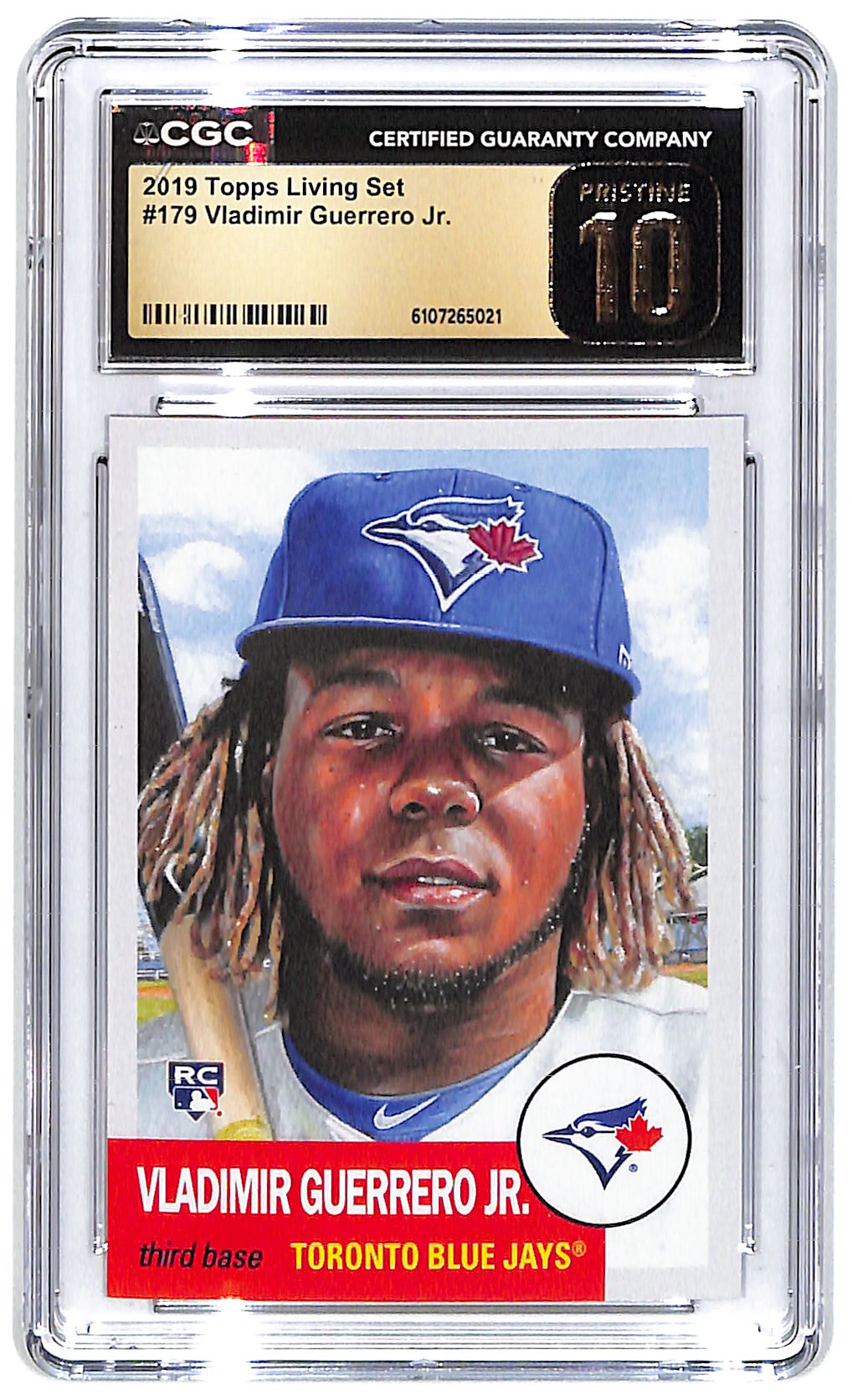 2019 Vladimir Guerrero Jr. Topps Living Set - #179 CGC Pristine 10