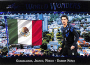 2026 Leaf World Wonders Darwin Nunez Blue /49 Uruguay