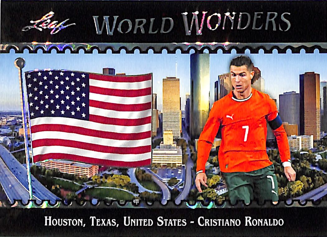 2026 Leaf World Wonders Cristiano Ronaldo Portugal