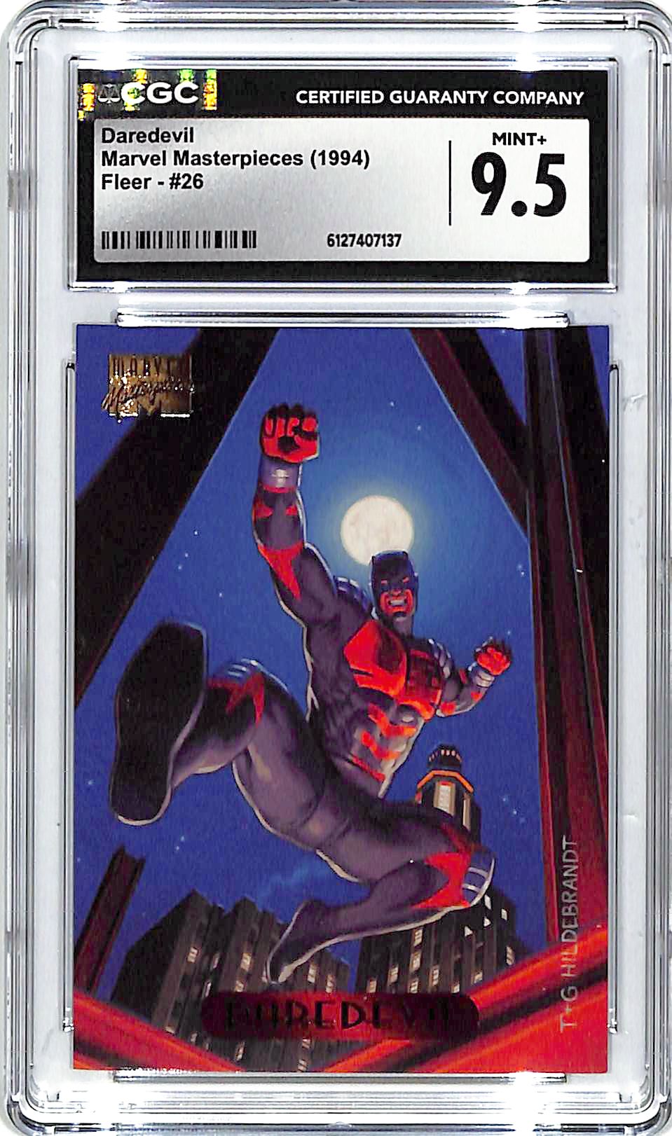 1994 Fleer Marvel Masterpieces Daredevil #26 CGC 9.5