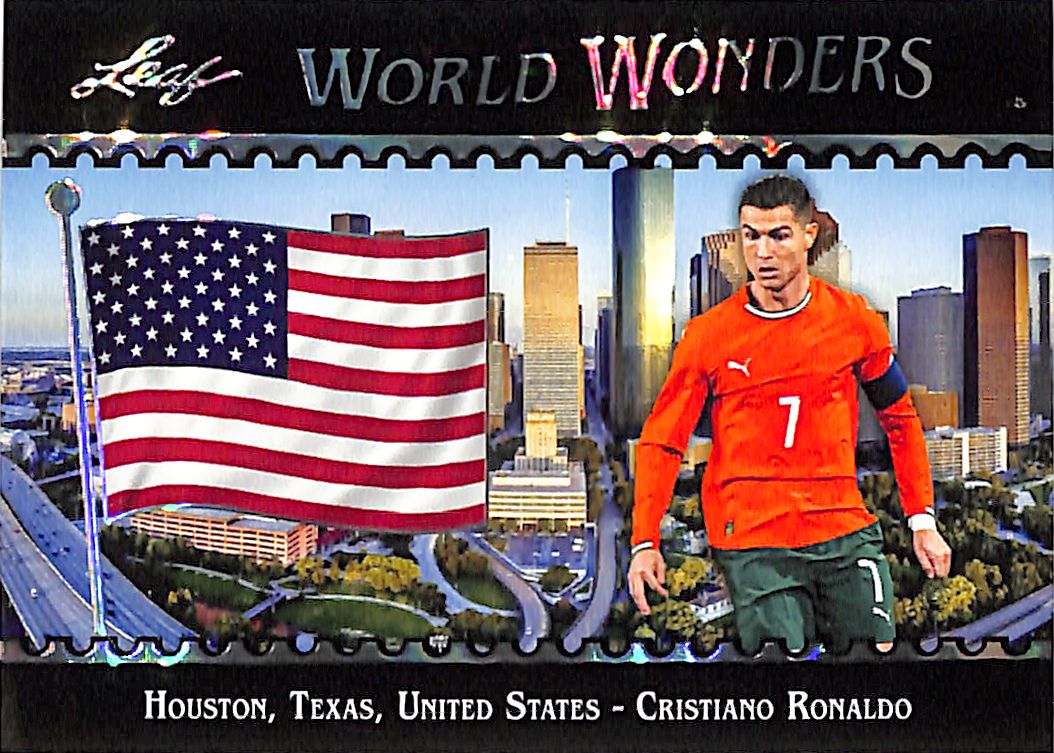 2026 Leaf World Wonders Cristiano Ronaldo Portugal