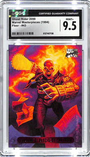 1994 Fleer Marvel Masterpieces Ghost Rider 2099 #43 CGC 9.5