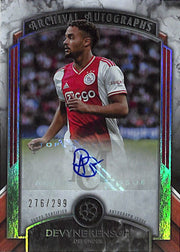 2022-23 Topps Museum Collection UEFA Devyne Rensch Auto Autograph /299
