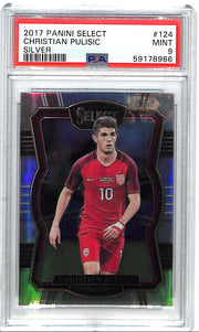 2017-18 Select Soccer Christian Pulisic Silver PSA 9 United States USA