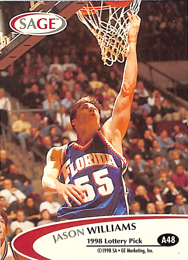 1998 Sage Hit Jason Williams Auto Autograph Rookie RC /999