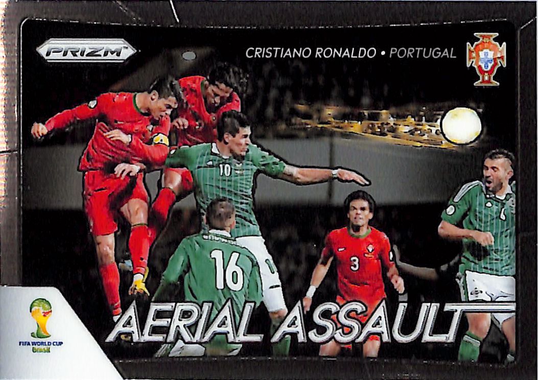 2014 Prizm World Cup Cristiano Ronaldo Aerial Assault #1 Portugal