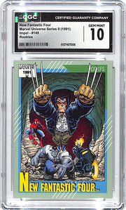 1991 Impel Marvel Universe Series New Fantastic Four Rookie #149 CGC 10