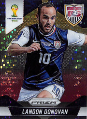 2014 Prizm World Cup Landon Donovan Red Yellow Pulsar #70 USA