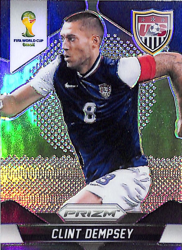 2014 Prizm World Cup Clint Dempsey Silver Prizm #69 USA
