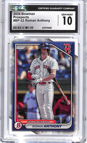 2024 Bowman Roman Anthony Prospects Rookie RC #22 CGC 10 Red Sox