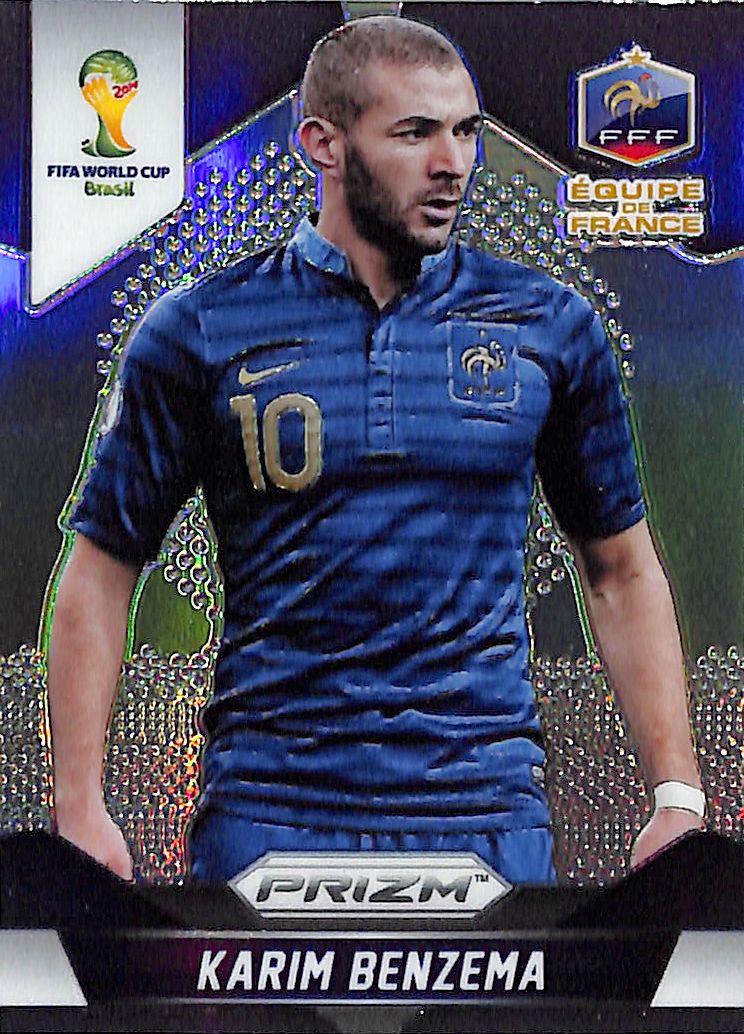 2014 Prizm World Cup Karim Benzema Silver Prizm #82 France
