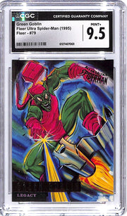 1995 Fleer Ultra Spider Man Green Goblin #79 CGC 9.5