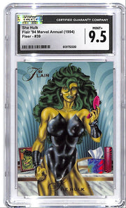 1994 Fleer Flair 94 Marvel Annual She Hulk #39 CGC 9.5