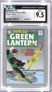 1992 Impel DC Cosmic Cards Showcase Green Lantern #175 CGC 9.5