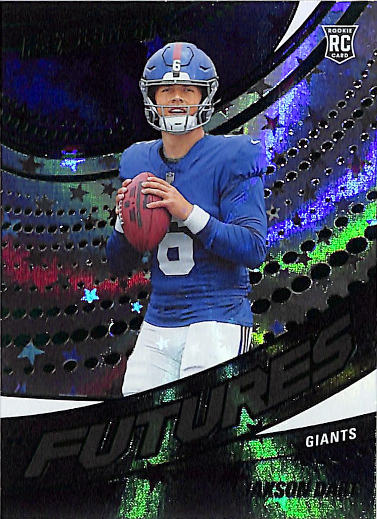 2025 Revolution Jaxson Dart Futures Rookie RC Green Astro /25 Giants