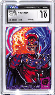 1994 Fleer Ultra X-Men Magneto #55 CGC 10