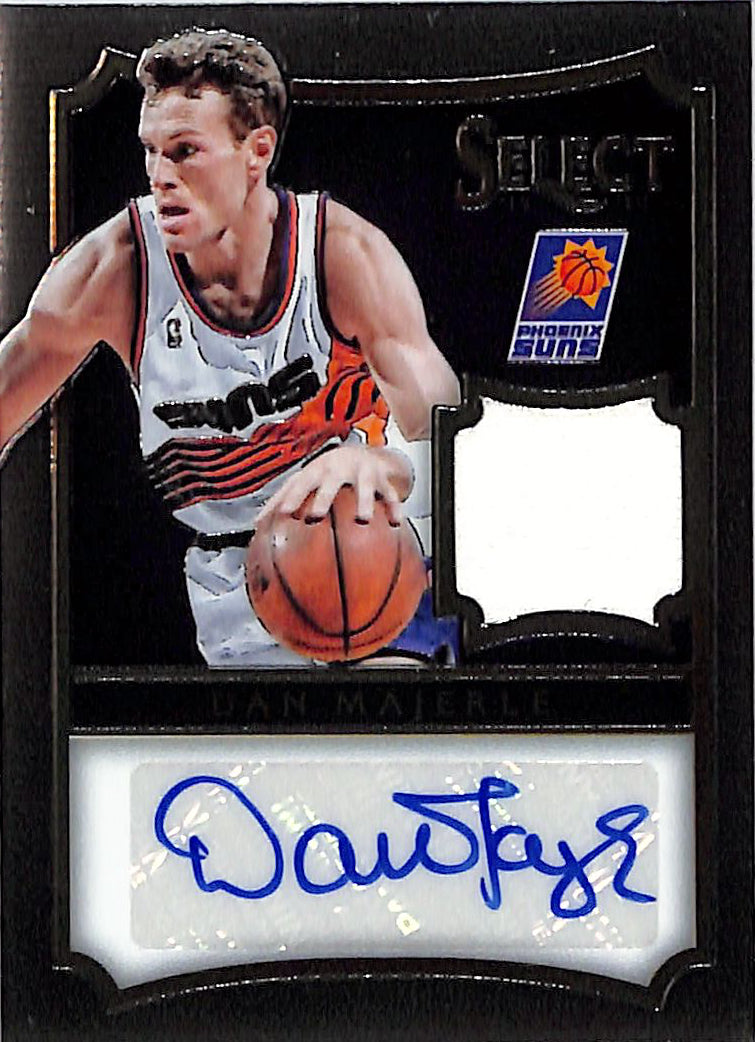 2014-15 Select Dan Majerle Auto Autograph Patch Jersey /99 Suns
