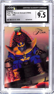 1994 Fleer Flair 94 Marvel Annual Thanos #69 CGC 9.5