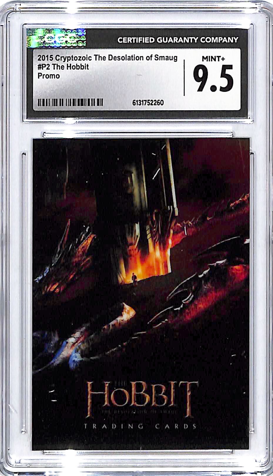 2015 Crytozoic The Desolation of Smaug The Hobbit Promo CGC 9.5