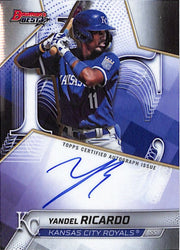 2025 Bowmans Best Yandel Ricardo Auto Autograph Rookie RC Royals