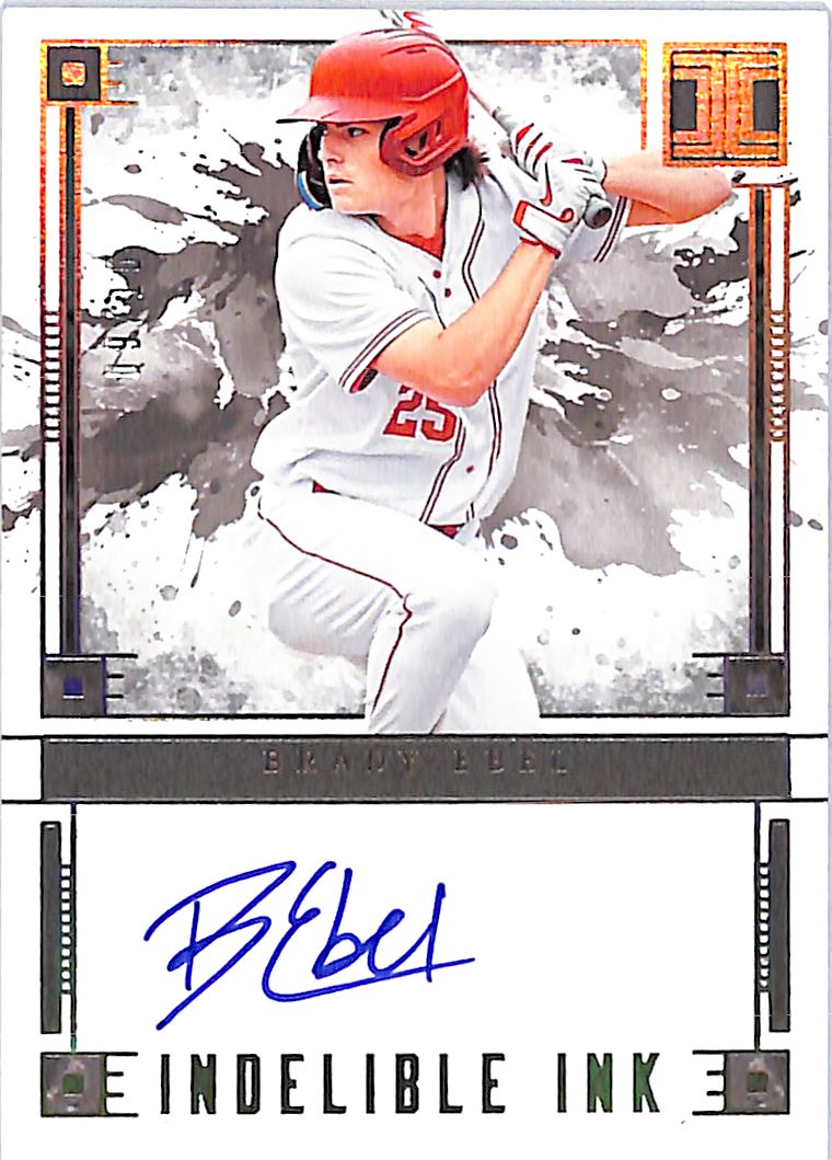 2025 Impeccable Brady Ebel Auto Autograph Rookie RC Gold /10