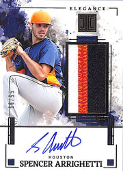 2025 Impeccable Spencer Arrighetti Auto Autograph Rookie RC Patch Jersey /99 Astros RPA