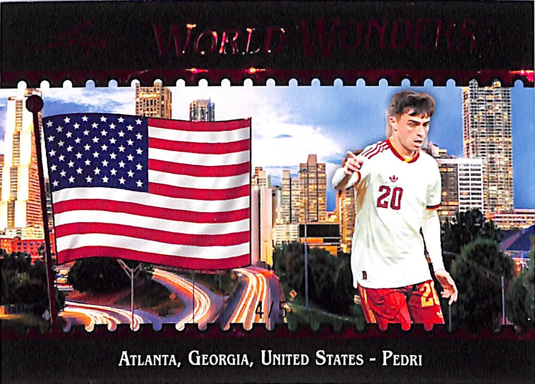 2026 Leaf World Wonders Pedri Red /5 Spain