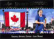2026 Leaf World Wonders Luka Modric Green /10 Croatia