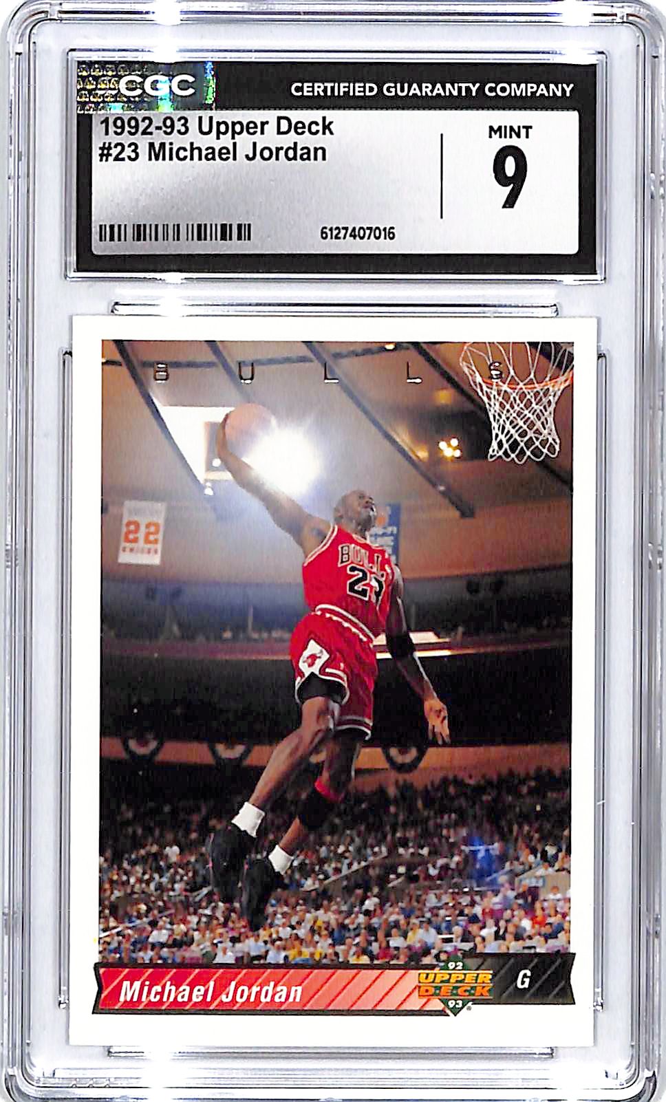 1992-93 Upper Deck Michael Jordan #23 CGC 9 Bulls