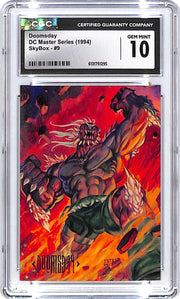 1994 Skybox DC Master Series Doomsday #9 CGC 10