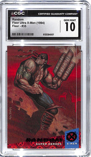 1994 Random Man Fleer Ultra X-Men #35 CGC Gem Mint 10