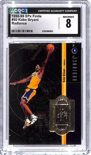 1998-99 SPx Finite Kobe Bryant Radiance #50 CGC 8 /5000