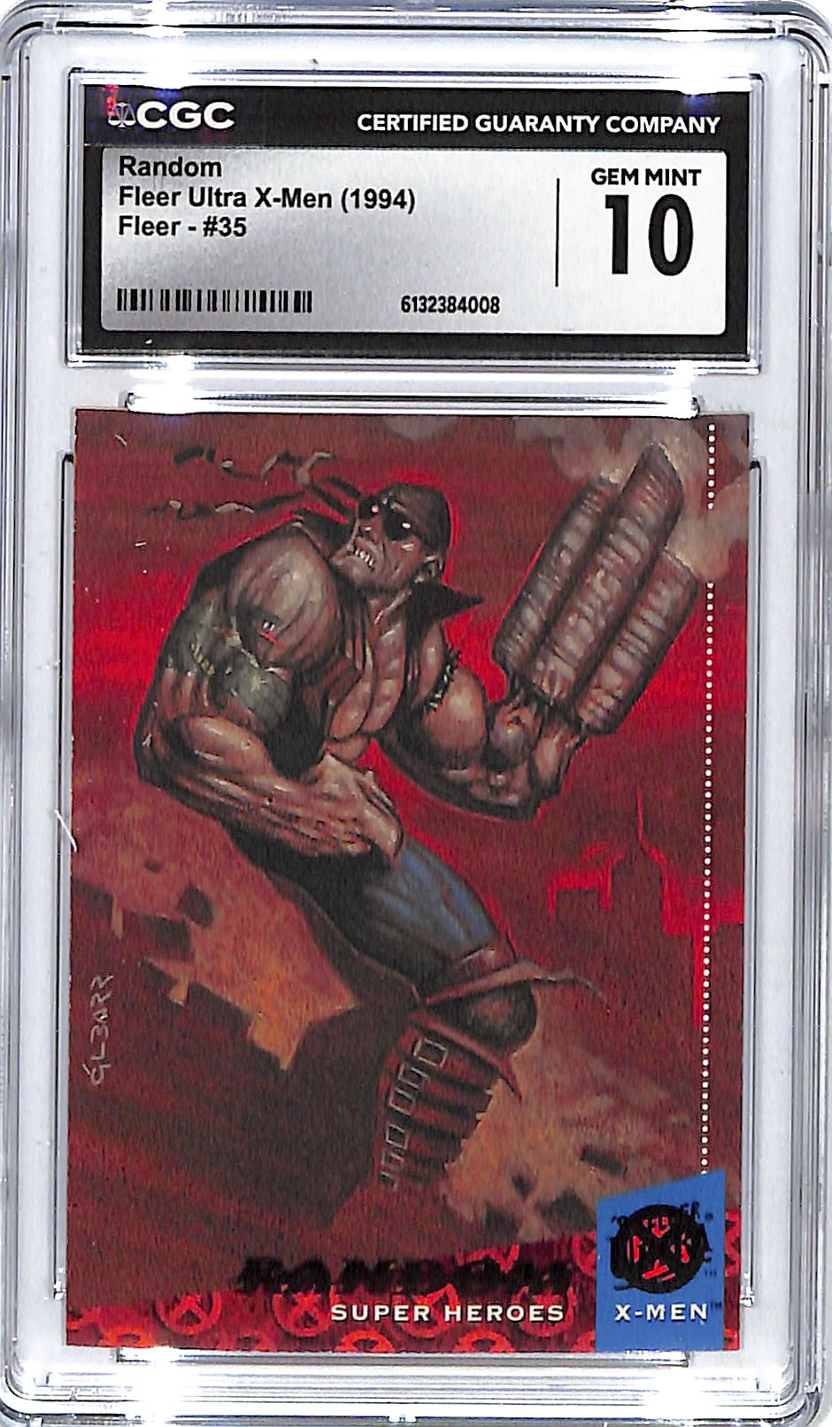 1994 Random Man Fleer Ultra X-Men #35 CGC Gem Mint 10