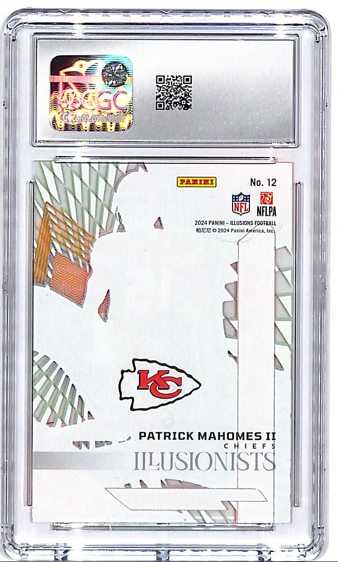 2024 Illusions Patrick Mahomes Illusionists Orange CGC 10 Chiefs