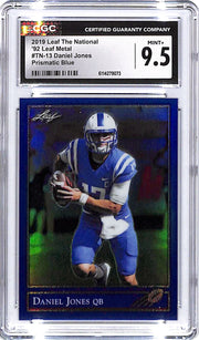 2019 Leaf Metal National Daniel Jones Blue Rookie RC /20 CGC 9.5 Duke