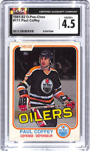 1981-82 O-Pee-Chee Paul Coffey #111 CGC 4.5 Oilers