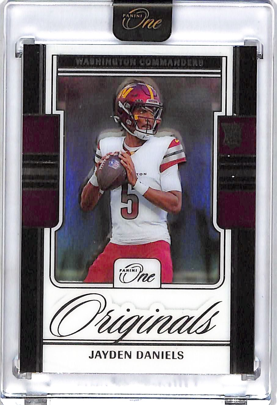 2024 Panini One Jayden Daniels Originals Rookie RC Commanders