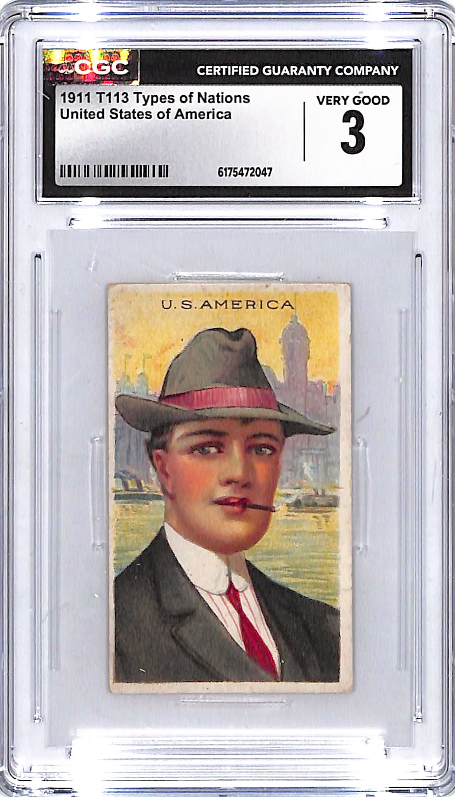 1911 T113 Types of Nations United States of America CGC 3