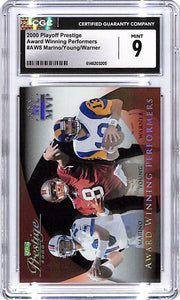 2001 Stadium Club Albert Pujols Reel Time CGC 9 Cardinals