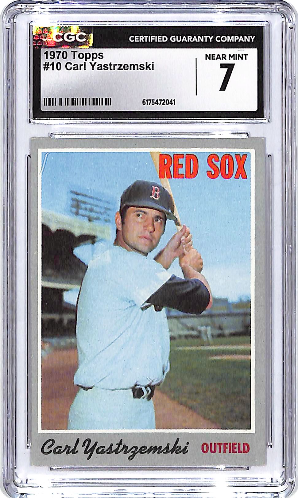 1970 Topps Carl Yastrzemski #10 CGC 7 Red Sox